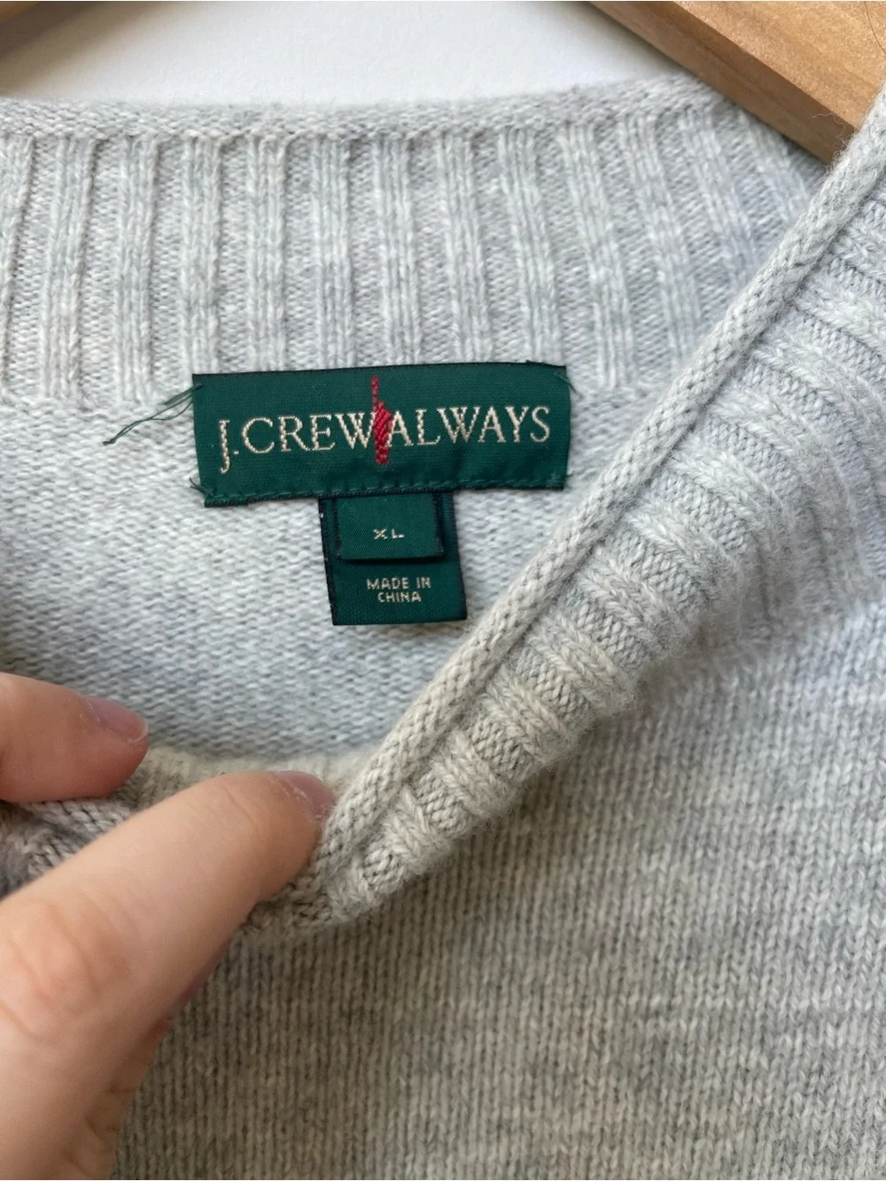J. Crew | Striped Roll Neck Sweater Merino Wool Blend Contemporary Minimalist